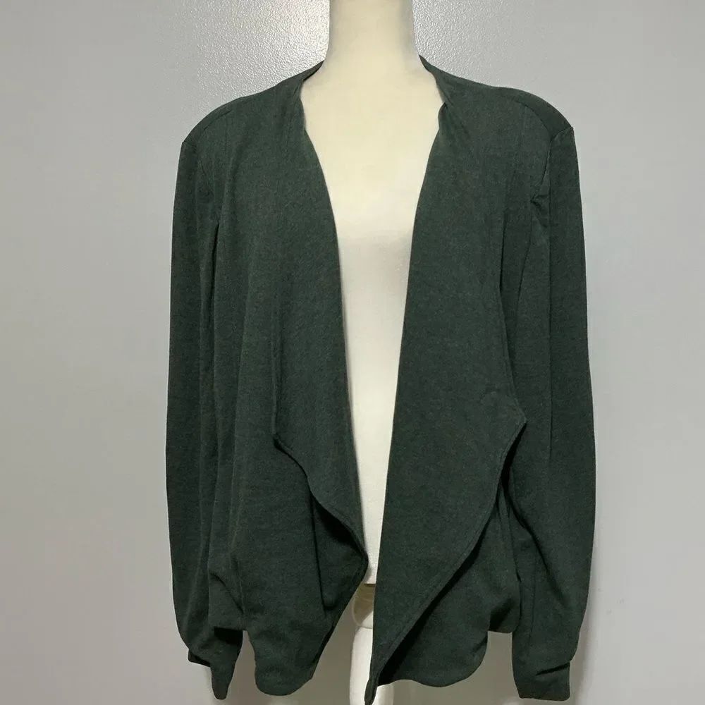 Tarts Collections Dark Green Jacket with pockets size 4X